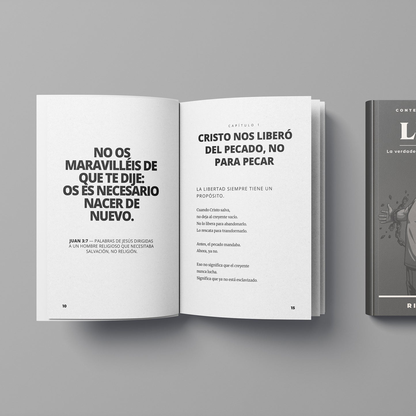 LIBRE:  La verdadera libertad que Cristo ofrece