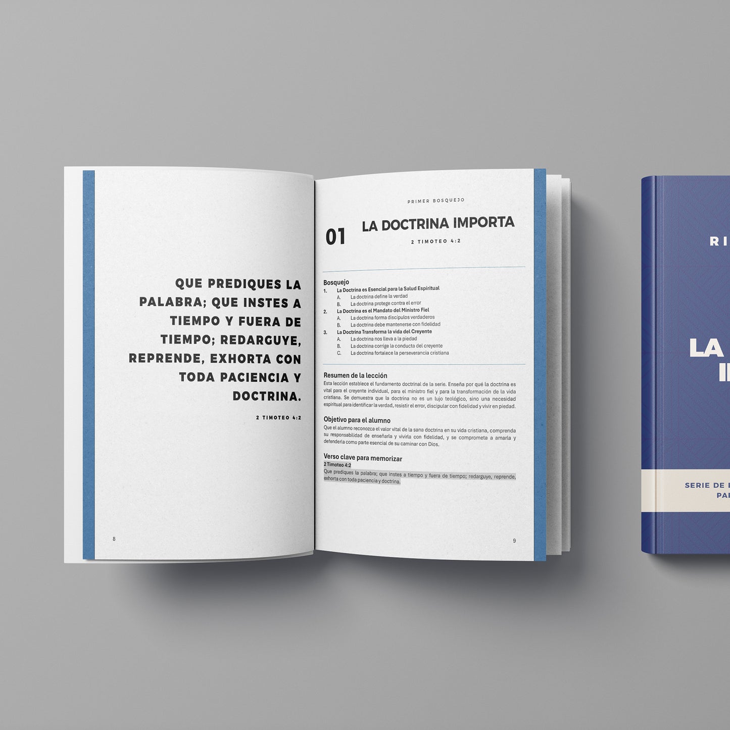 La Doctrina Importa — E-Book (Libro Digital) de Bosquejos para Maestros y Predicadores