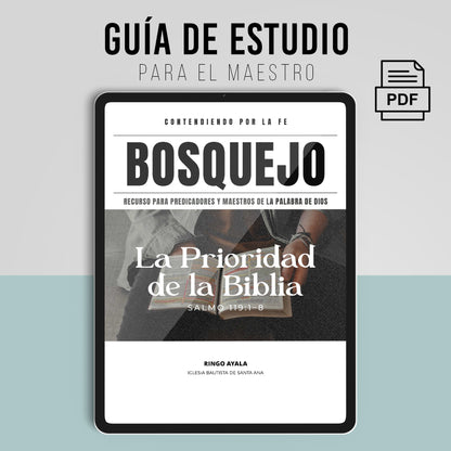 BOSQUEJO: La Prioridad de la Biblia